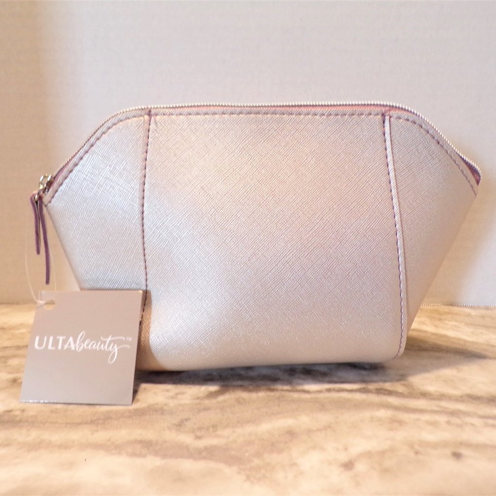 Ulta Beauty NWT Pale Pink Cosmetic Bag